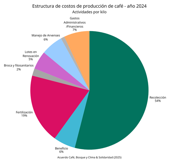 Tierrabuena estructura de costos de producción de café – año 2024